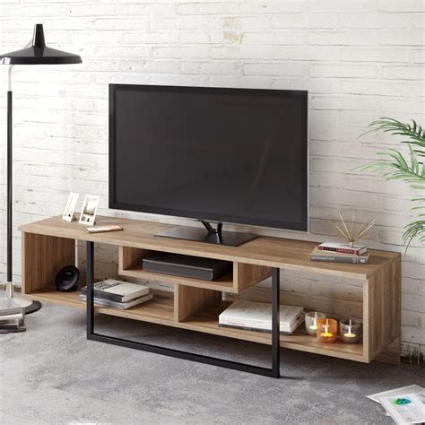 Modern Black Metal TV Stands 